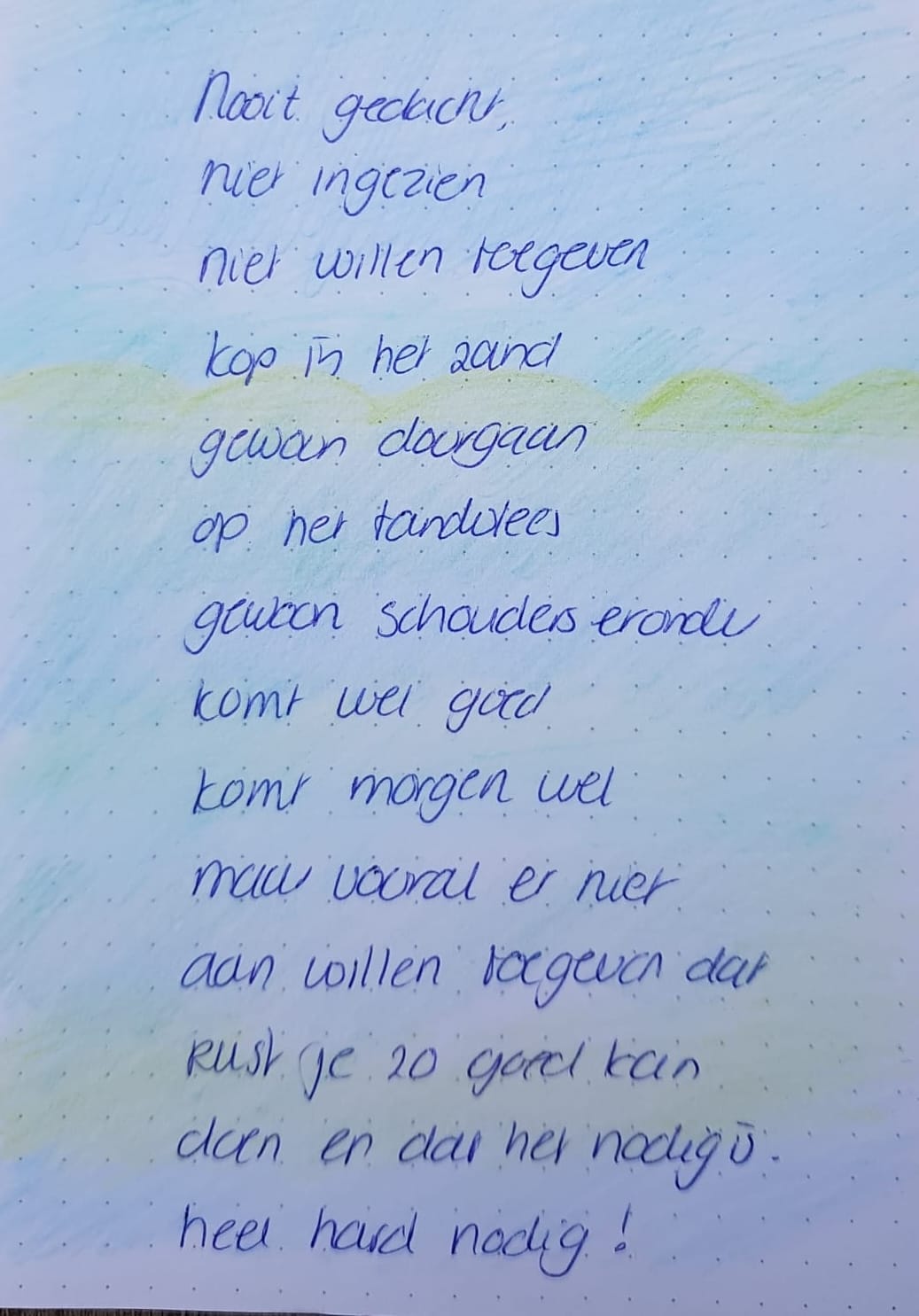 gedicht klant